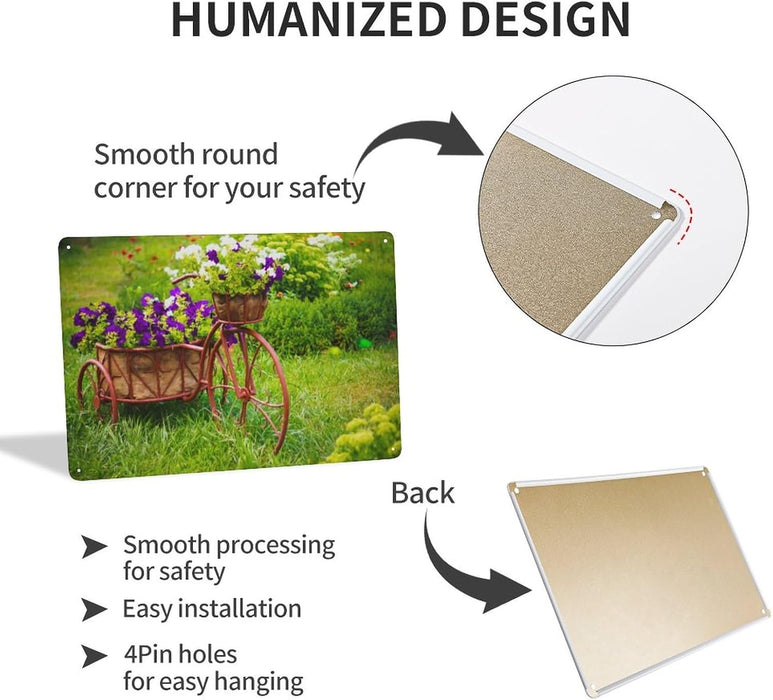 Letrero de metal con texto en inglés "They are My Weapons Barber Shop" para barbería - Quierox - Tienda Online