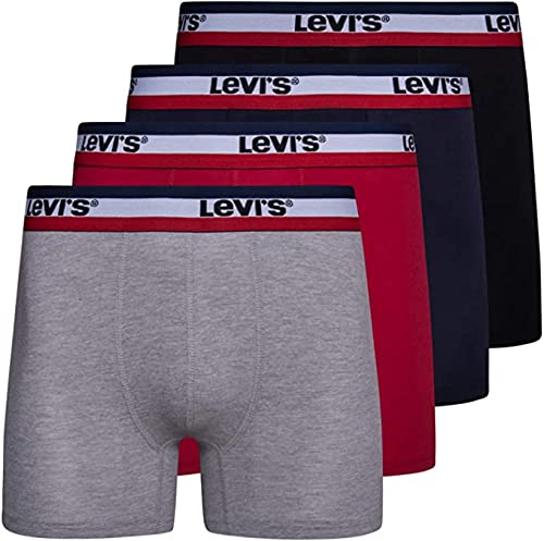 Levi's Boxer Briefs para Hombres, Ropa Interior Elástica Transpirable 4 Unidades - Quierox - Tienda Online