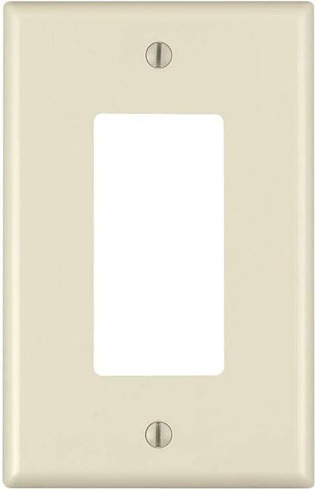 Leviton PJ26 - A - Placa decorativa GFCI de pared, tamaño medio, almendra - Quierox - Tienda Online