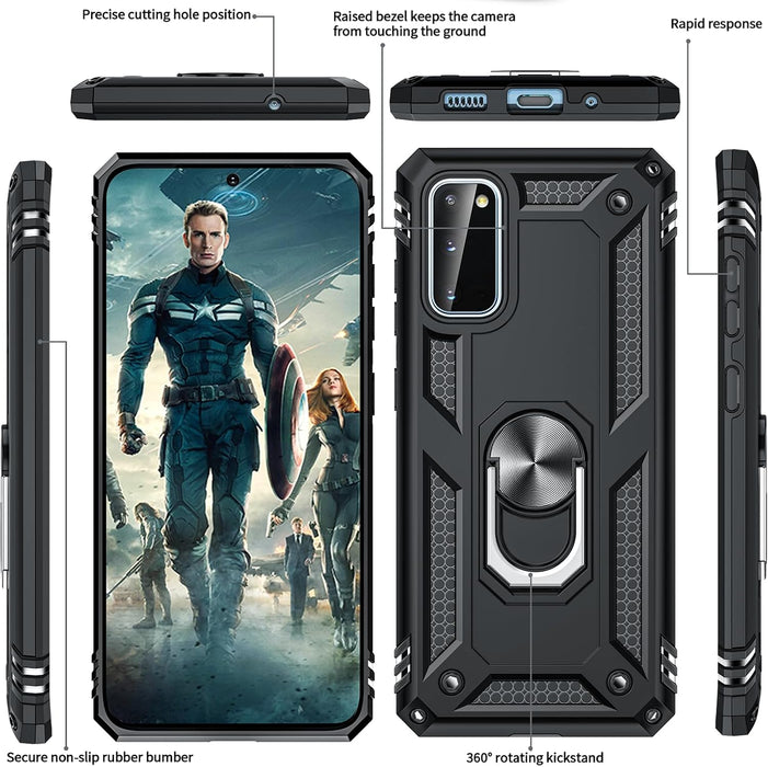 LeYi Funda para Samsung Galaxy S20 - 5G (no compatible con Plus/Ultra) - Quierox - Tienda Online