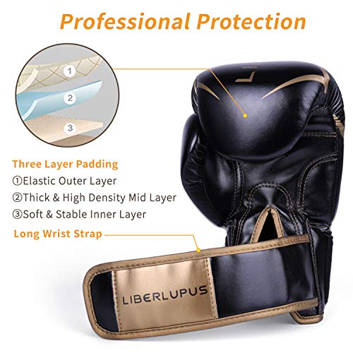 Liberlupus Guantes de Boxeo para Hombres y Mujeres - Quierox - Tienda Online