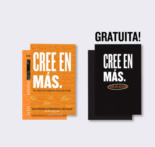 Libro Cree En Más + Guia De Accion - Español - Quierox - Tienda Online
