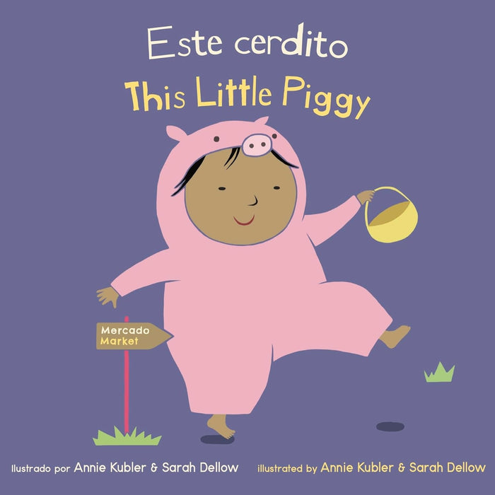 Libro de cartón Este cerdito/This Little Piggy - Quierox - Tienda Online