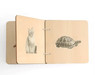 Libro de imágenes de madera de alta calidad para bebé, montessori - Quierox - Tienda Online