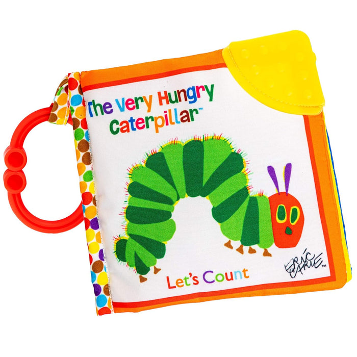 Libro de tela suave "Let's Count" - El mundo de Eric Carle y la oruga muy hambrienta en ingles - Quierox - Tienda Online
