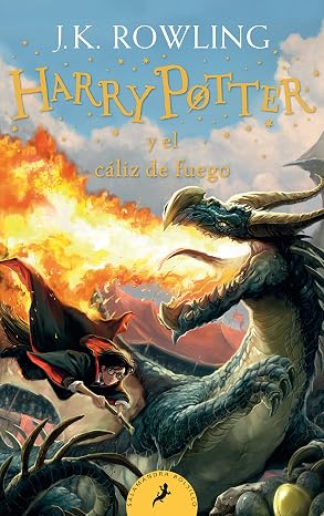 Libro Harry Potter y el cáliz de fuego [edición con la portada ilustrada por Johnny Duddle] en español de tapa blanda - Quierox - Tienda Online