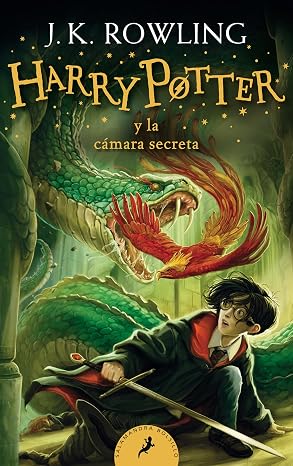 Libro Harry Potter y la cámara secreta en español de tapa blanda - Quierox - Tienda Online