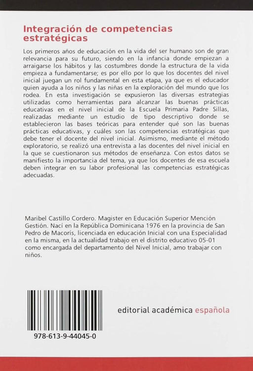 Libro Integración de competencias estratégicas - Quierox - Tienda Online
