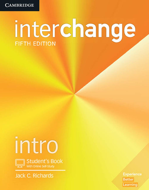 Libro Interchange Intro Student's Book with Online Self-Study por Jack C. Richards - Quierox - Tienda Online