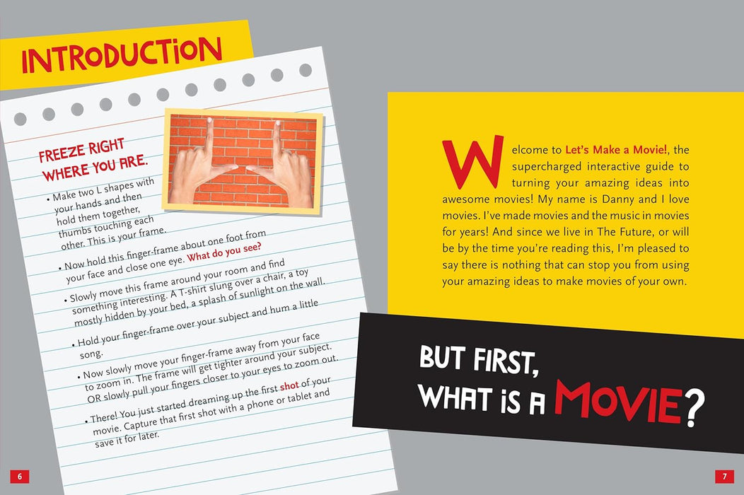 Libro Lets Make a Movie en ingles de Danny Tieger Tapa dura - Quierox - Tienda Online