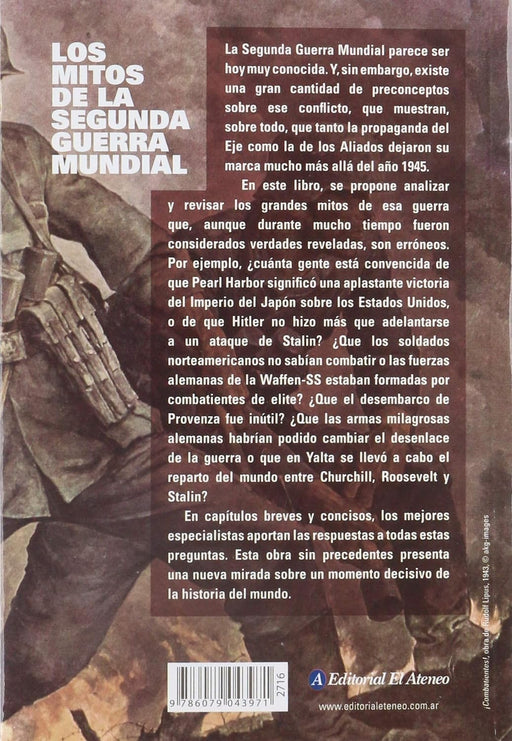 Libro Los Mitos de la segunda guerra mundial de JEAN LÓPEZ /OLIVIER W., Tapa blanda - Quierox - Tienda Online