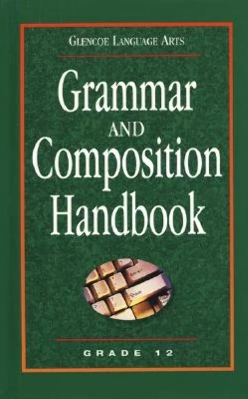Libro Manual de gramática y composición de artes del lenguaje de Glenc ...