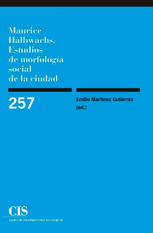 Libro Maurice Halbwachs. Estudios de morfología social de la ciudad, en español - Quierox - Tienda Online