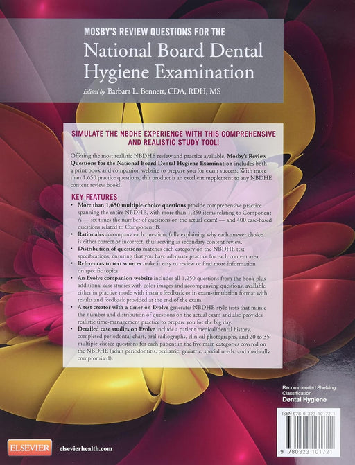 Libro Mosby's Review Questions for the National Board Dental Hygiene Examination - Quierox - Tienda Online