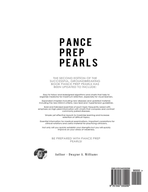 Libro - Pance Prep Pearls 2nd Edition de Dwayne A. Williams - Quierox - Tienda Online