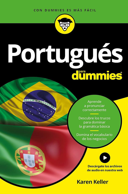Libro Portugués para Dummies para aprender portugues, en español y portugues - Quierox - Tienda Online