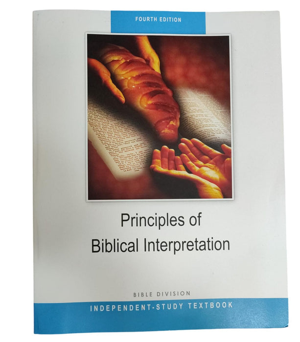 Libro Principios de interpretación bíblica Tapa blanda, en ingles de Carl B. Gibbs, 4ta edicion - Quierox - Tienda Online