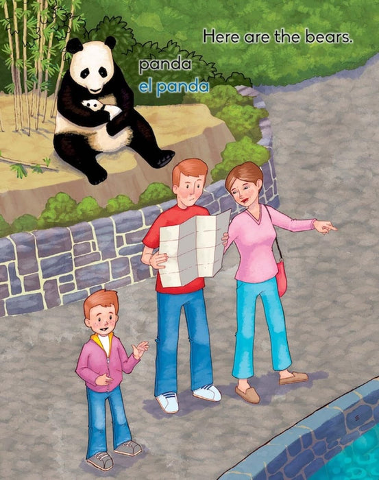 Libro ¡Vamos al zoológico! (Edición en inglés y español) - Quierox - Tienda Online