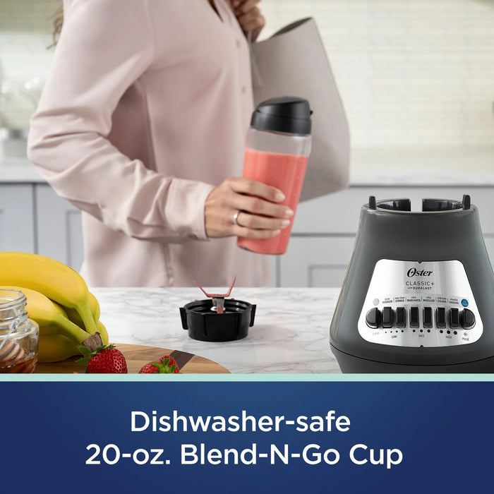 Licuadora Oster Party con jarra XL con capacidad para 8 tazas y vaso - Quierox - Tienda Online