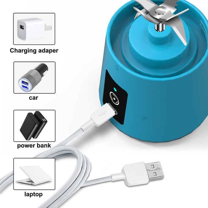 Licuadora portátil de zumo de frutas, minibotella eléctrica - Quierox - Tienda Online