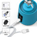 Licuadora portátil de zumo de frutas, minibotella eléctrica - Quierox - Tienda Online