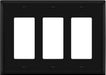 LIDER Tapa para interruptor triple decorativa con acabado mate - Quierox - Tienda Online