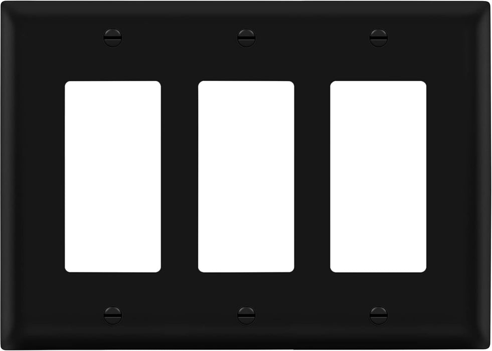LIDER Tapa para interruptor triple decorativa con acabado mate - Quierox - Tienda Online
