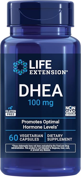 Life Extension DHEA 100 Mg Cápsulas vegetarianas, 60 unidades - Quierox - Tienda Online