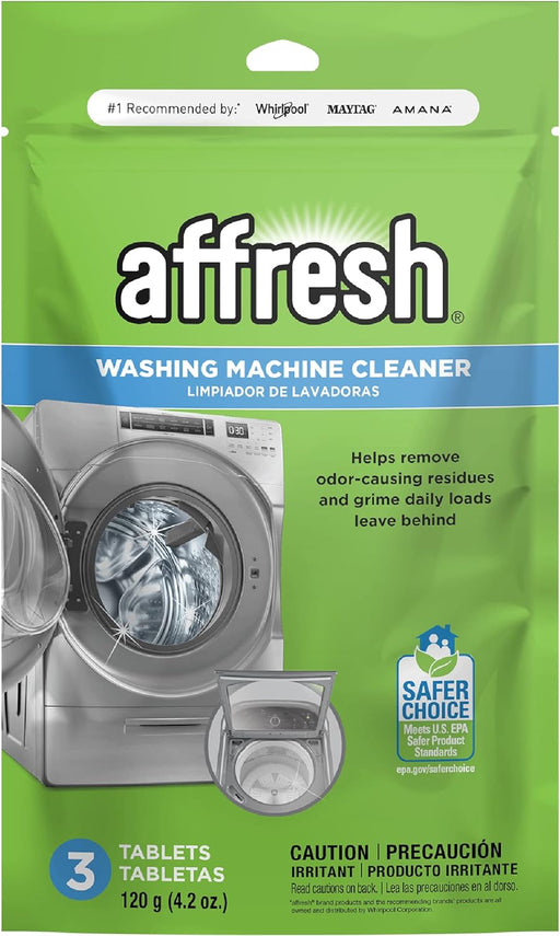 Limpiador de lavadora Affresh, limpia lavadoras de carga frontal y superior - Quierox - Tienda Online