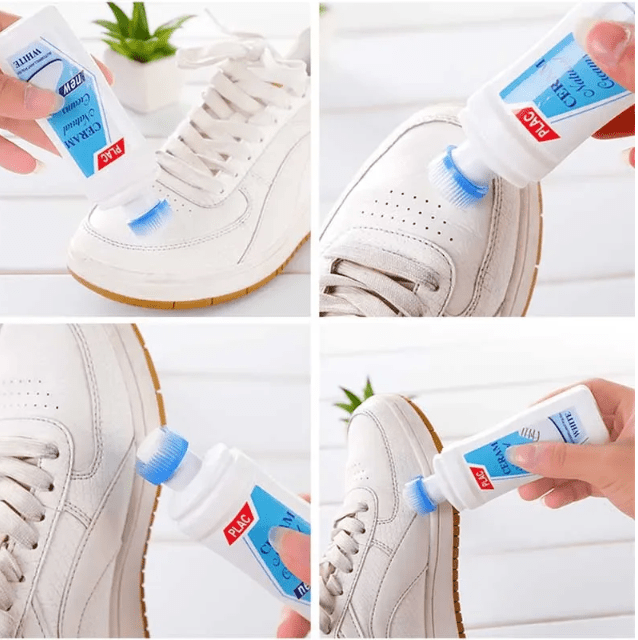 Limpiador de zapatillas blancas, blanqueador, refrescante, pulidor de limpieza para zapatos - Quierox - Tienda Online