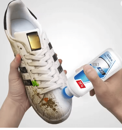 Limpiador de zapatillas blancas, blanqueador, refrescante, pulidor de limpieza para zapatos - Quierox - Tienda Online