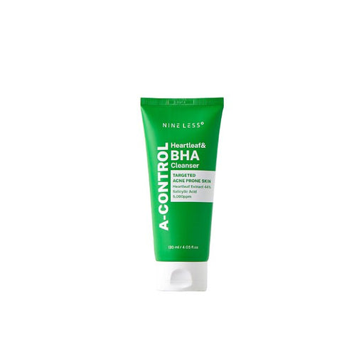 Limpiador facial en espuma Nineless A-control Heartleaf & BHA - Quierox - Tienda Online