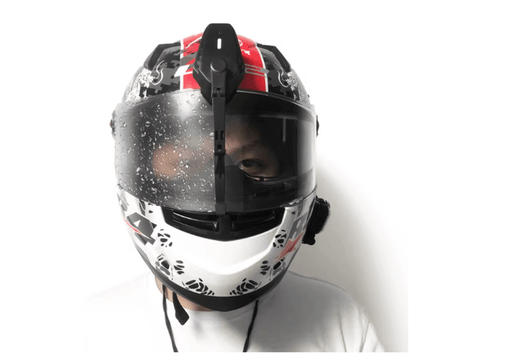 Limpiaparabrisas eléctrico portátil, elimina agua de lluvia para casco de motocicleta - Quierox - Tienda Online