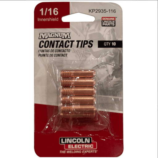 Lincoln Electric KP2745 - 116 Punta de contacto Copper Plus 550A - Quierox - Tienda Online