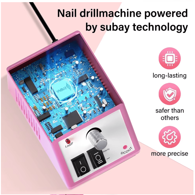 LINMANDA - taladro eléctrico para uñas, limas de uñas, brocas - Quierox - Tienda Online