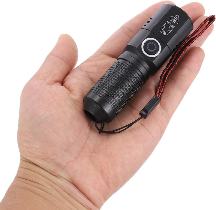 Linterna LED pequeña escalable uxcell, linterna LED de aluminio de 3 modos - Quierox - Tienda Online