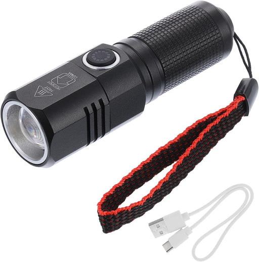 Linterna LED pequeña escalable uxcell, linterna LED de aluminio de 3 modos - Quierox - Tienda Online