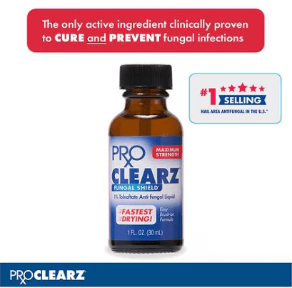 Líquido antimicótico ProClearz BriteNow Shield , 1.0 onzas líquidas - Quierox - Tienda Online