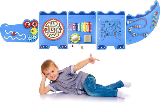 Little Chubby One Paneles de tablero de actividades de cocodrilo - Quierox - Tienda Online