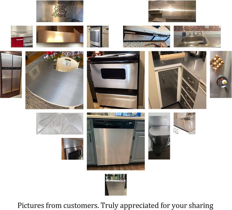 Livelynine - Papel tapiz autoadhesivo de níquel cepillado para despegar y pegar de 15,8" x 78,8 " - Quierox - Tienda Online