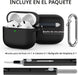 Ljusmicker Funda para AirPods 4 con juego de limpieza, funda protectora de silicona suave - Quierox - Tienda Online