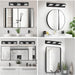 LKHF Lámparas LED modernas para tocador de baño, 3 luces, 5CCT - Quierox - Tienda Online