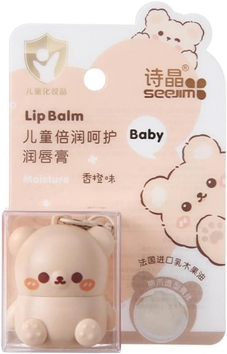 Llavero 2 en 1, lápiz labial de oso, barra de reparación de labios - Quierox - Tienda Online