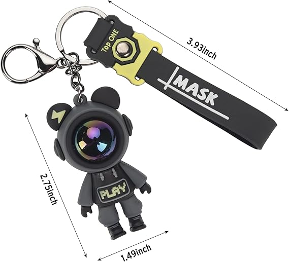Llavero 3D de astronauta del espacio exterior, lindo llavero para mujer - Quierox - Tienda Online