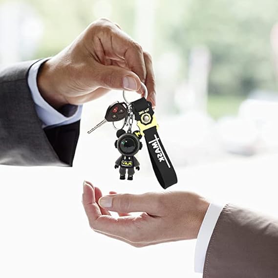 Llavero 3D de astronauta del espacio exterior, lindo llavero para mujer - Quierox - Tienda Online