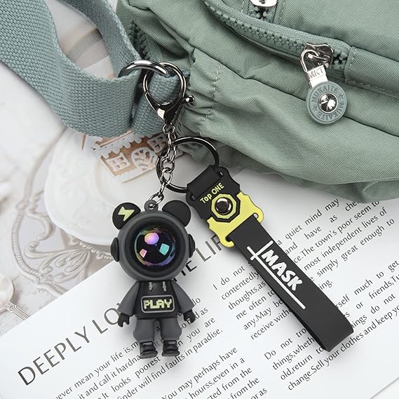 Llavero 3D de astronauta del espacio exterior, lindo llavero para mujer - Quierox - Tienda Online