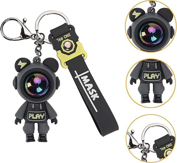 Llavero 3D de astronauta del espacio exterior, lindo llavero para mujer - Quierox - Tienda Online