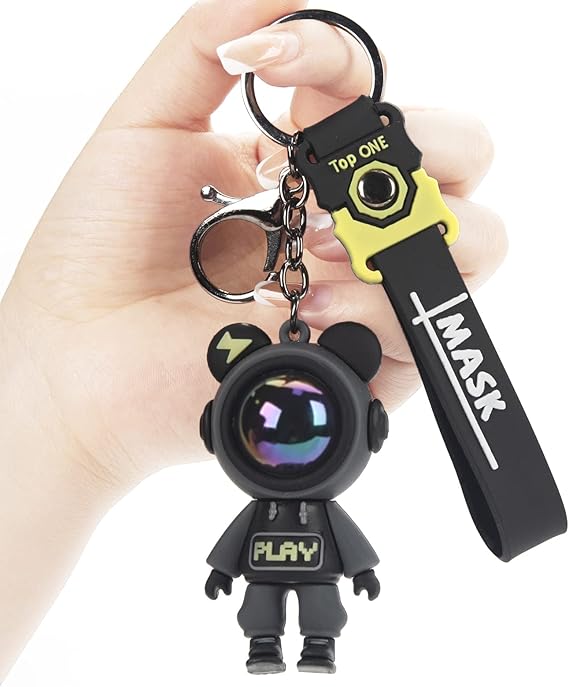 Llavero 3D de astronauta del espacio exterior, lindo llavero para mujer - Quierox - Tienda Online