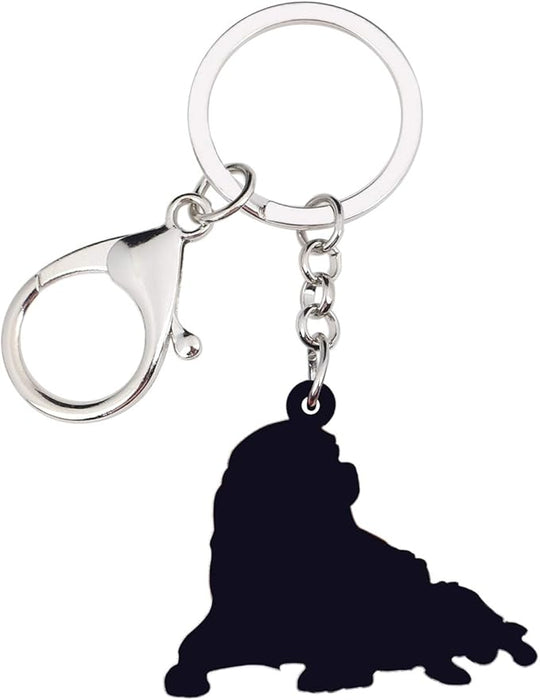 Llavero de acrílico con diseño de perro - Quierox - Tienda Online