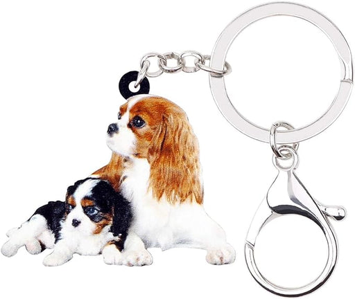 Llavero de acrílico con diseño de perro - Quierox - Tienda Online